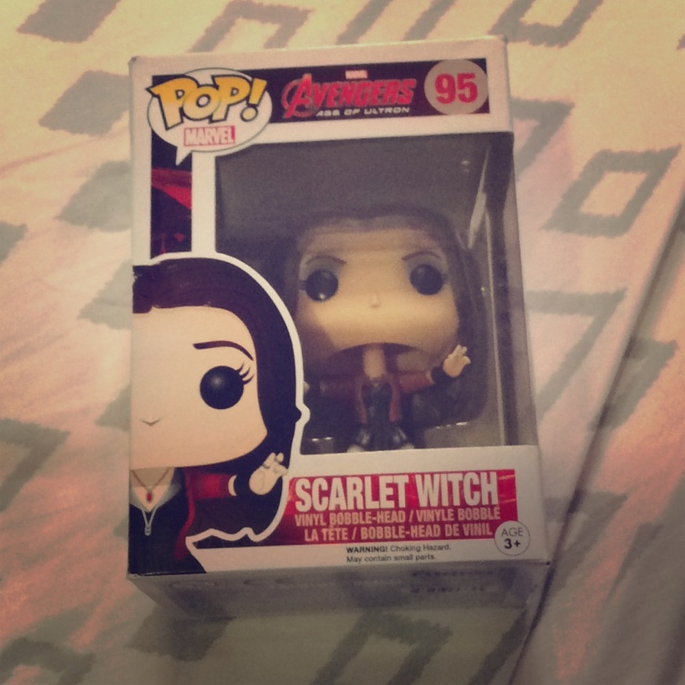 A bunch of vinyl figures